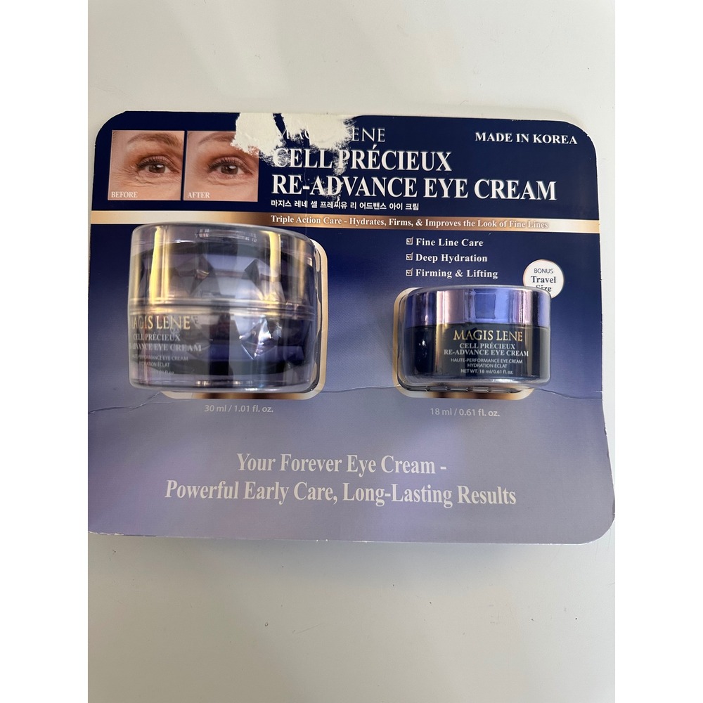 Magis Lene Women Blue Cell Précieux Re-Advance Eye Cream Set 30ml+18ml